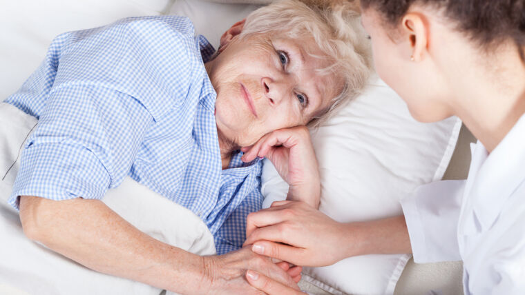 minute Krankenschwester, palliative care